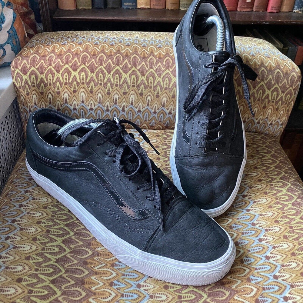 Vans Mens Off the Wall 507698 Black Casual Shoes Sneakers Size 11.5 Skater